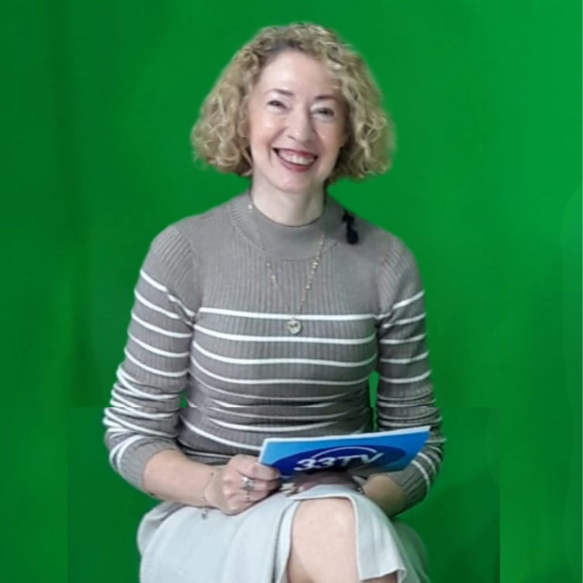 Mercedes R. Cervantes en televisión